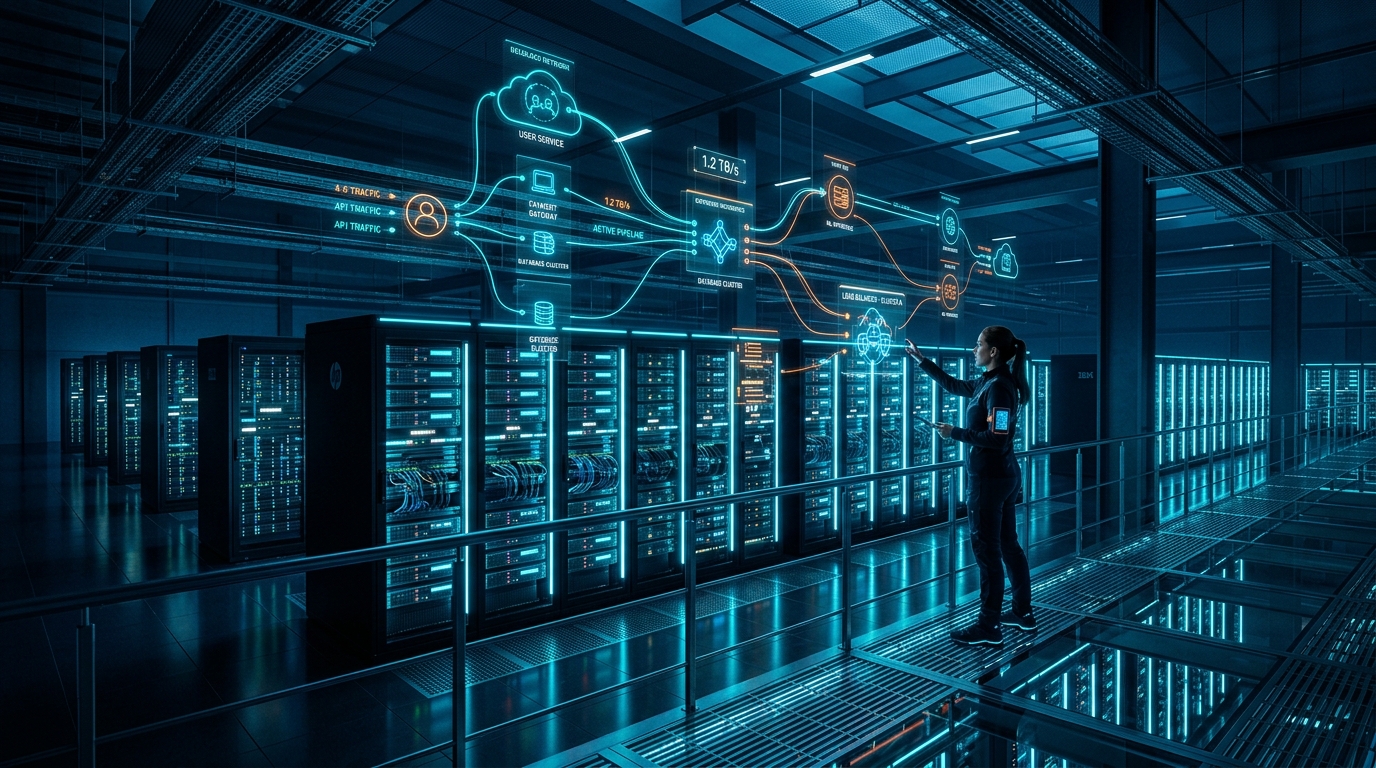 Enterprise Cloud Data Infrastructure and Distributed Microservices